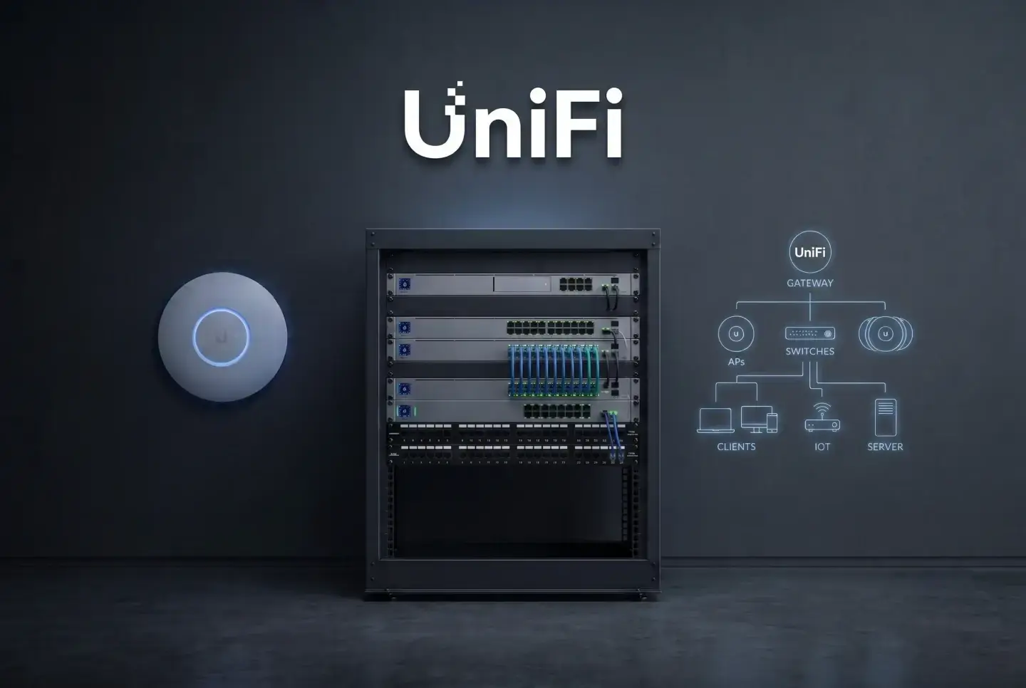 Soluções de Rede Corporativa UniFi Ubiquiti